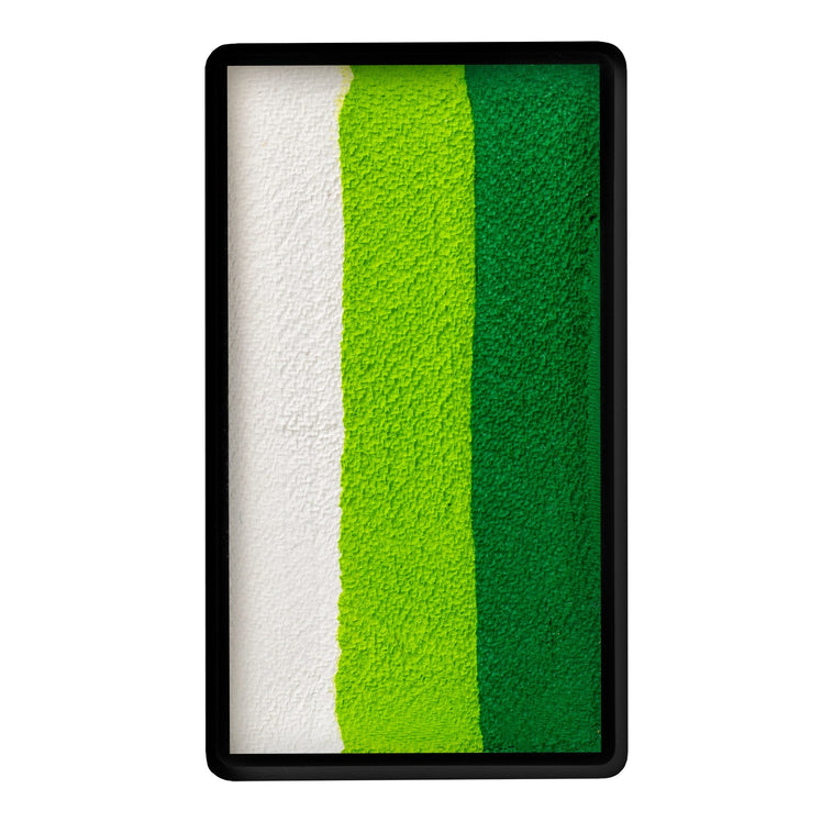TAG One Stroke Leaf White colour swatch top view TAG One Stroke Leaf White colour swatch top view