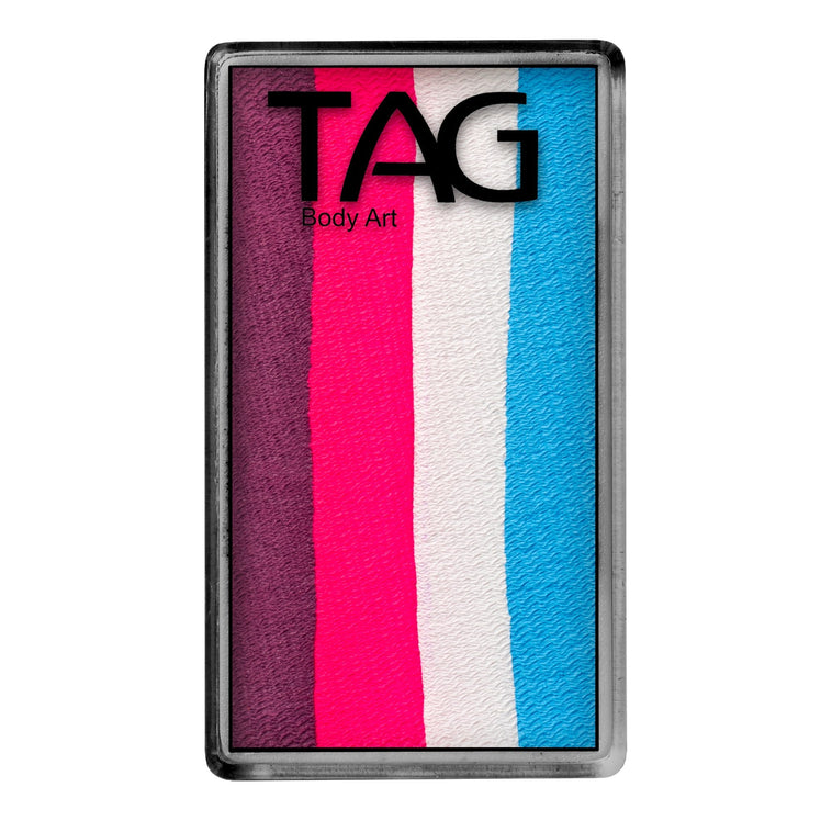 TAG Body Art One Stroke Magnolia Magenta split cake 30g TAG Body Art One Stroke Magnolia Magenta split cake 30g