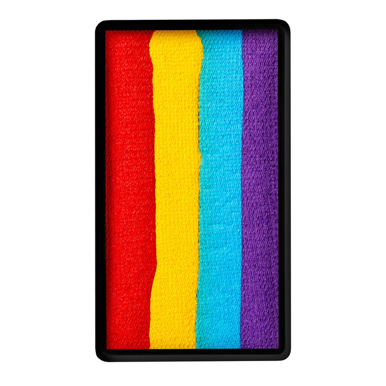 TAG One Stroke Rainbow Four colour swatch top view TAG One Stroke Rainbow Four colour swatch top view