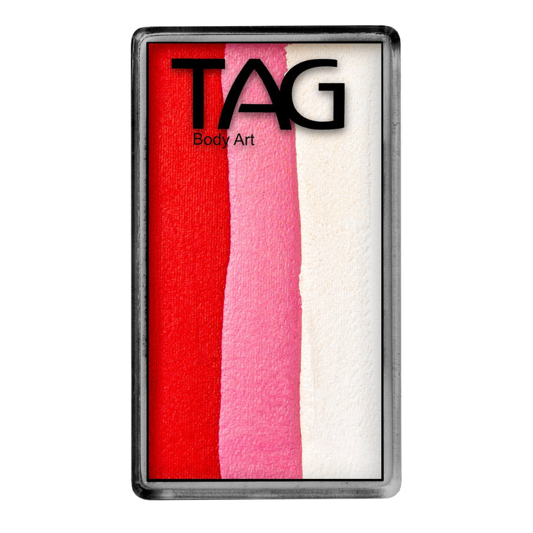 TAG Body Art One Stroke Rose split cake 30g TAG Body Art One Stroke Rose split cake 30g