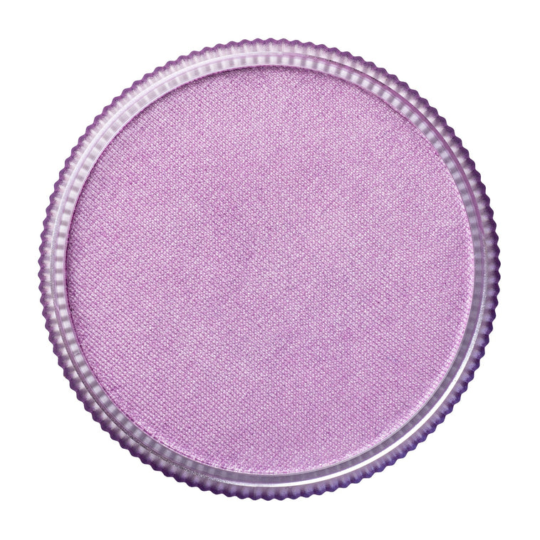 TAG Pearl Lilac face paint 32g colour swatch top view TAG Pearl Lilac face paint 32g colour swatch top view