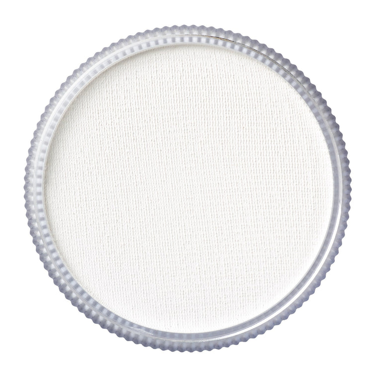 TAG Regular White face paint 32g colour swatch top view TAG Regular White face paint 32g colour swatch top view