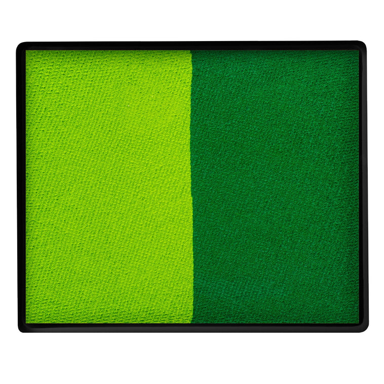 TAG Split Cake Light Green / Green colour swatch top view TAG Split Cake Light Green / Green colour swatch top view