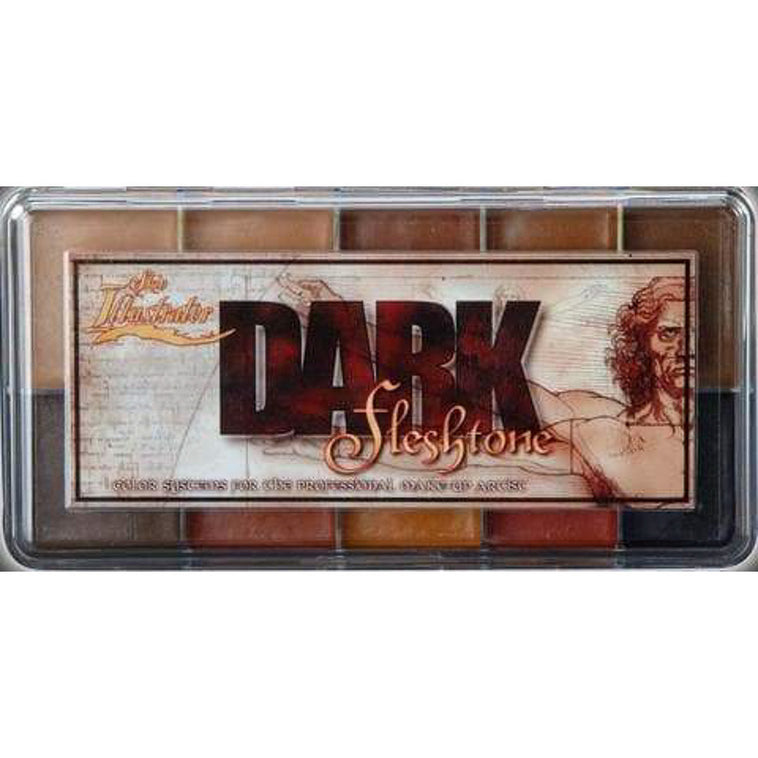 Alcohol Palette: Dark Fleshtone Alcohol Palette: Dark Fleshtone