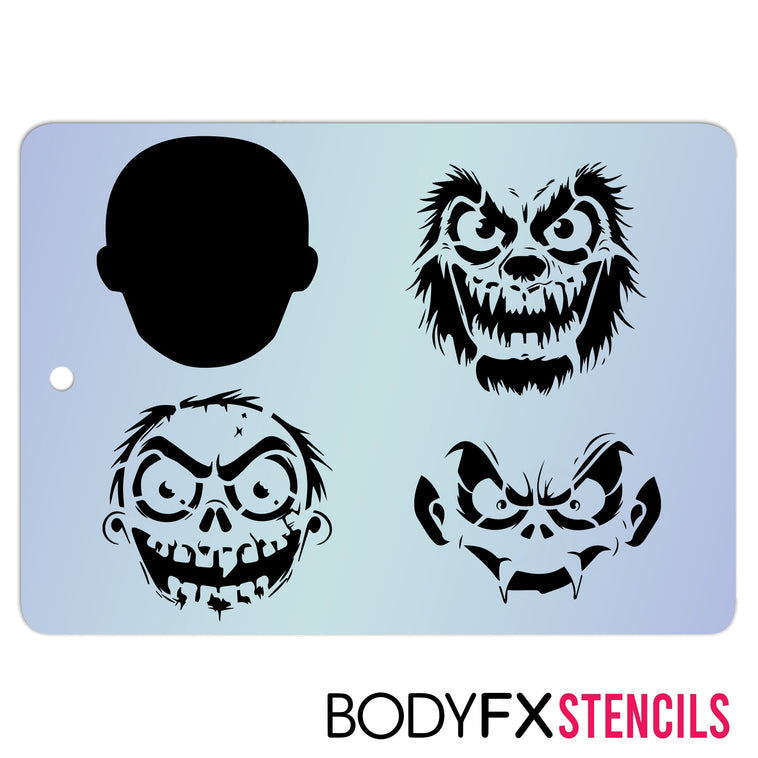 Monster Layer Stencil Monster Layer Stencil
