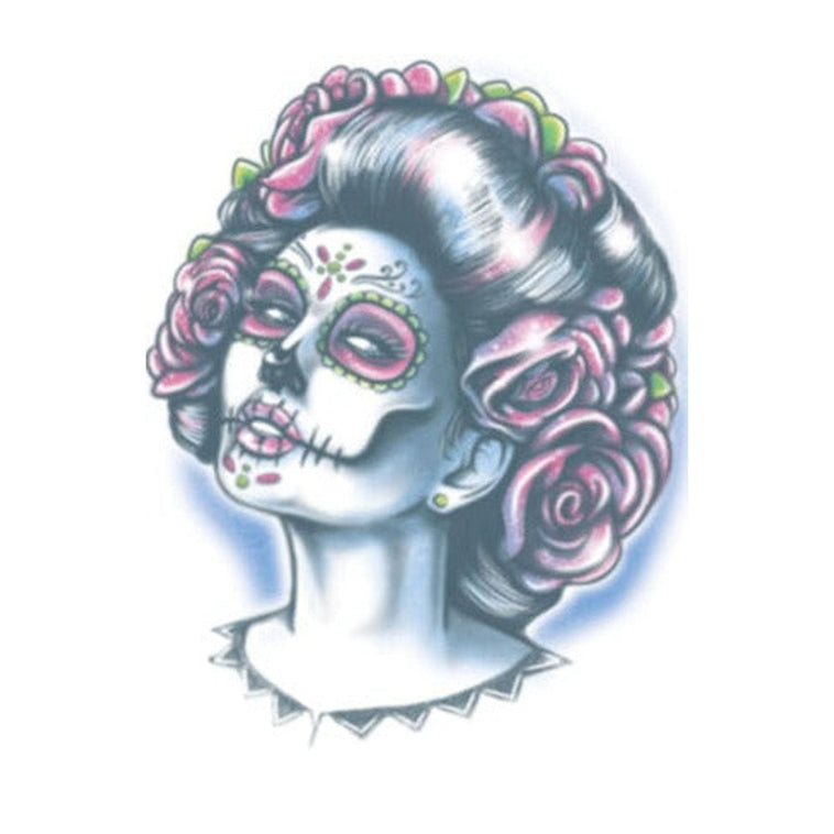Temporary Tattoos- Senora Muerte Temporary Tattoos- Senora Muerte