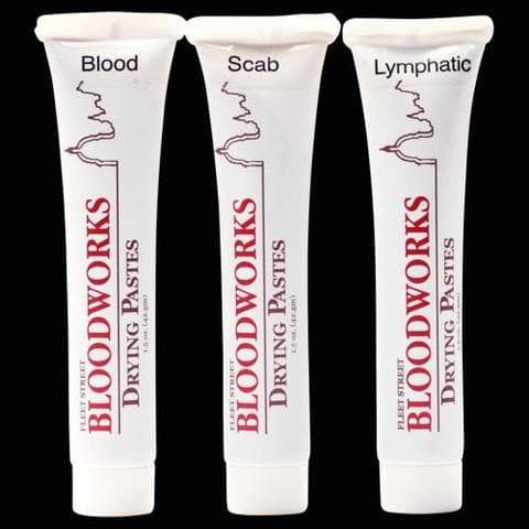 FLEET STREET: BLOODWORKS - DRYING PASTES FLEET STREET: BLOODWORKS - DRYING PASTES