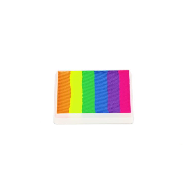 Neon Rainbow Split Cake Neon Rainbow Split Cake