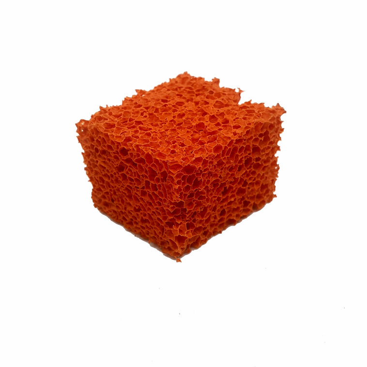 ORANGE STIPPLE SPONGE ORANGE STIPPLE SPONGE