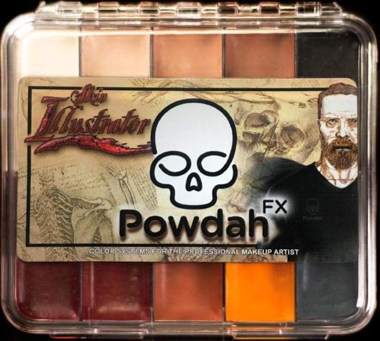 SKIN ILLUSTRATOR- ON SET ALCOHOL PALETTE: POWDAH SKIN ILLUSTRATOR- ON SET ALCOHOL PALETTE: POWDAH
