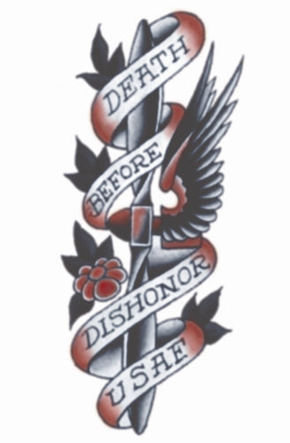 Temporary Tattoos- Usaf 1940 Temporary Tattoos- Usaf 1940