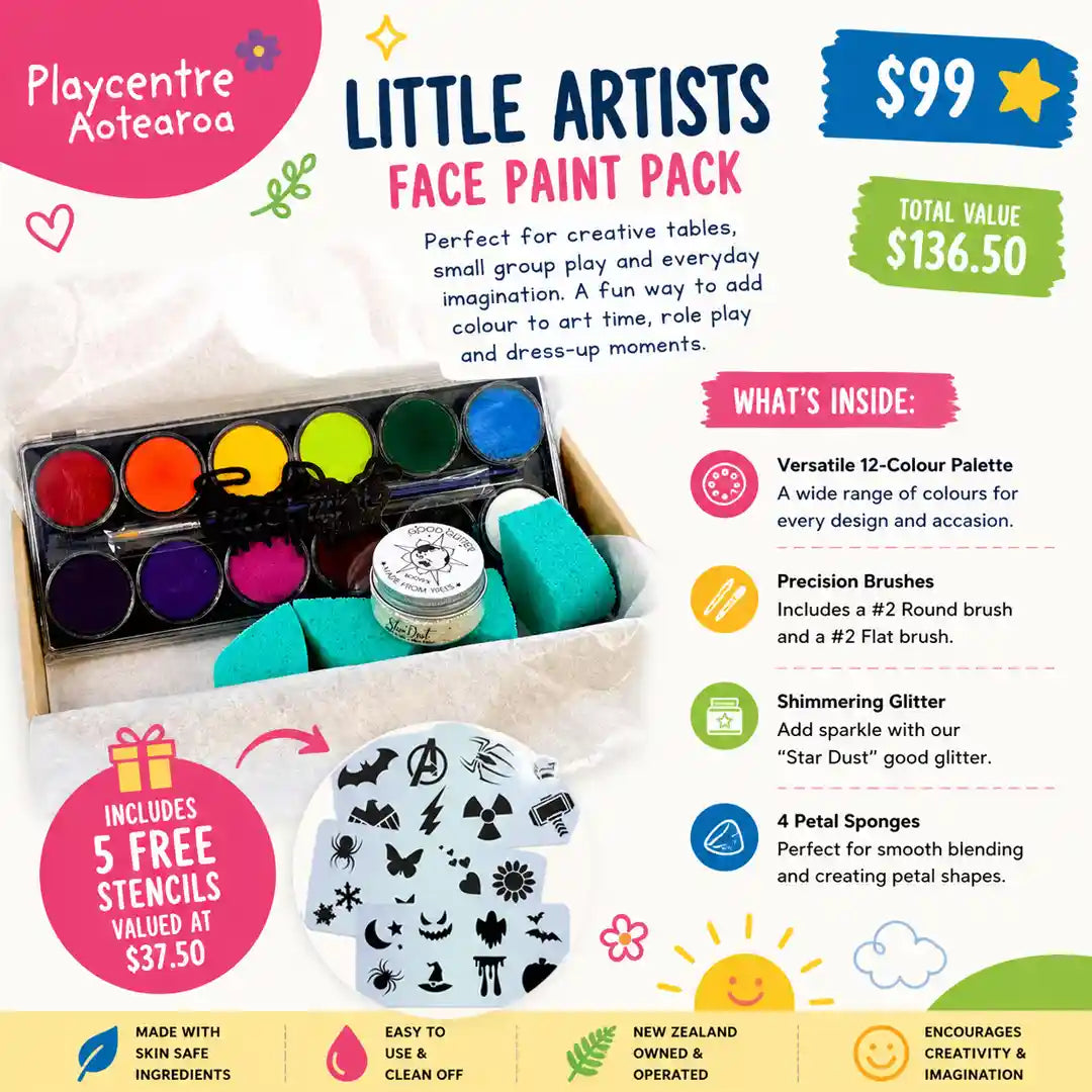 Little Artists Face Paint Pack