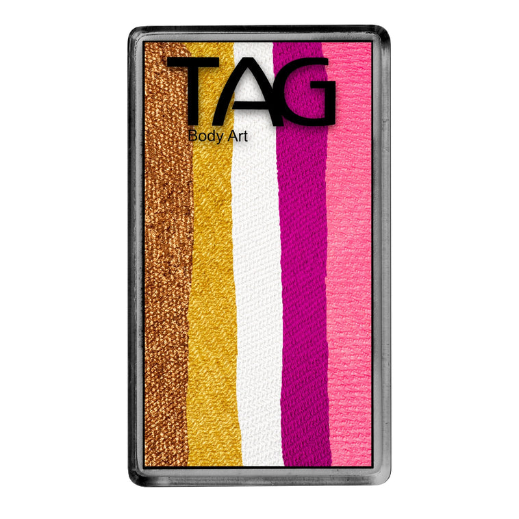TAG Body Art One Stroke Golden Rose split cake 30g