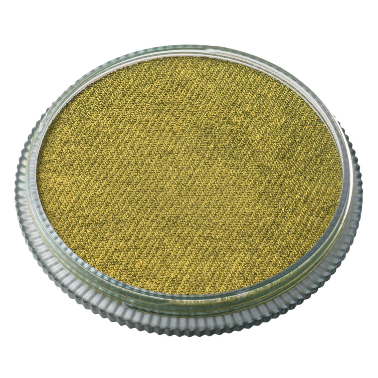 TAG Pearl Bronze Green face paint 32g open pot