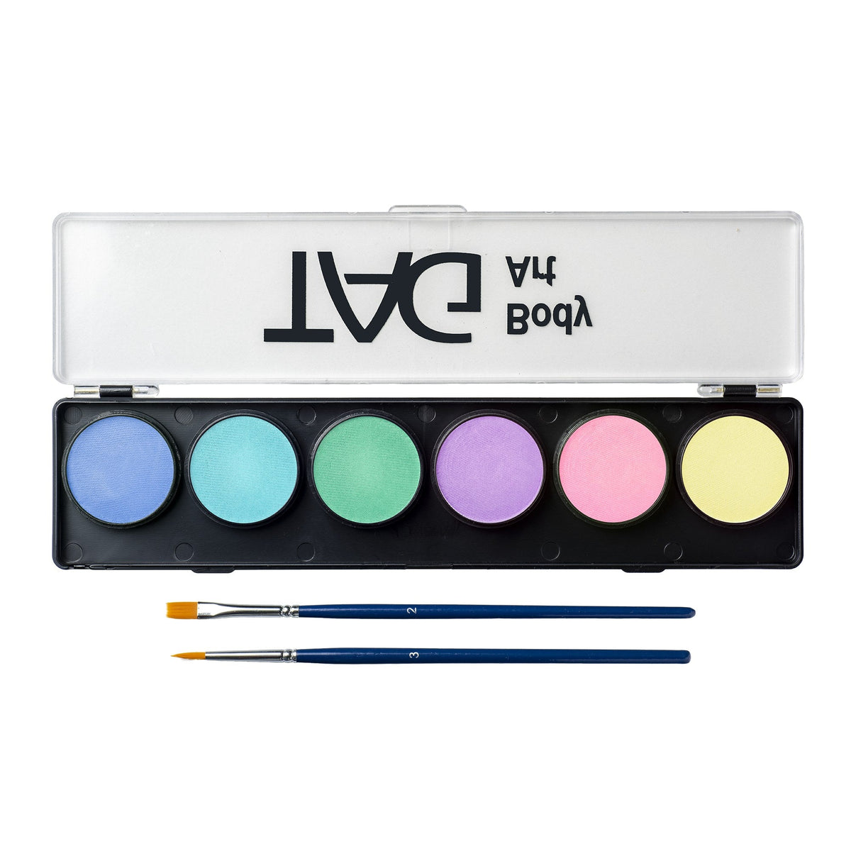 TAG Pastel Macaron Palette open showing 6 pastel colours