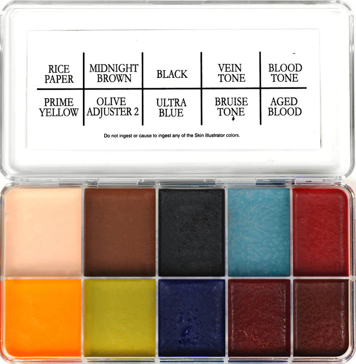 SKIN ILLUSTRATOR ALCOHOL PALETTE: ZOMBIE