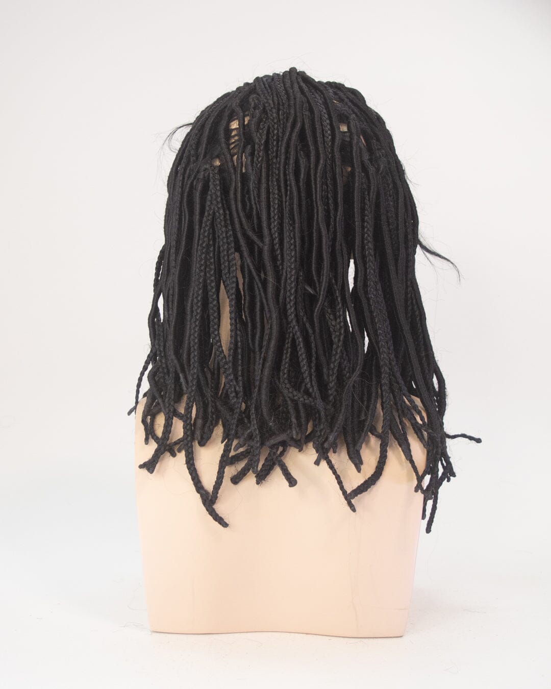 Black 40cm Synthetic Dreadlocked Hair Wig