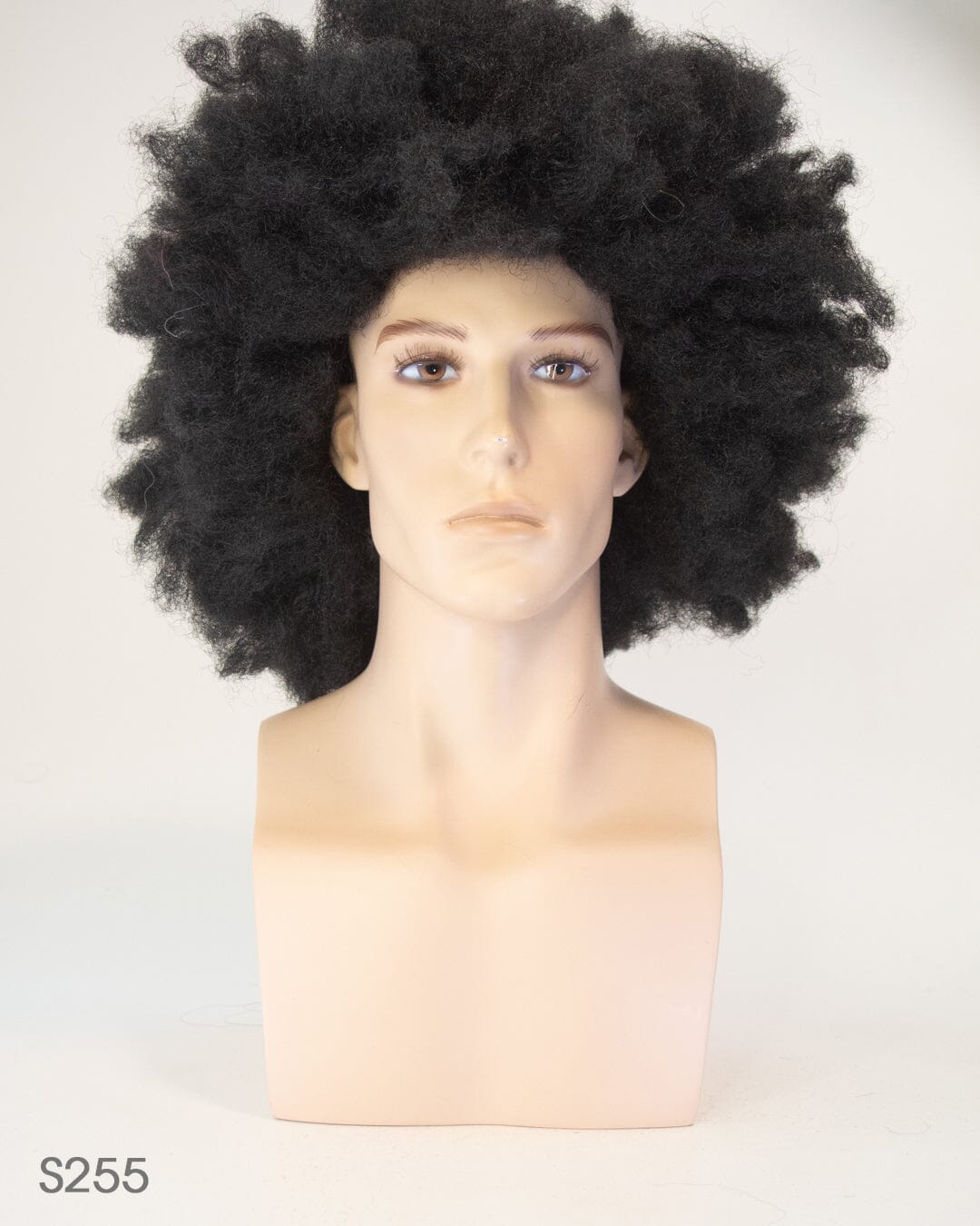 Black Long Synthetic Hair Afro Wig