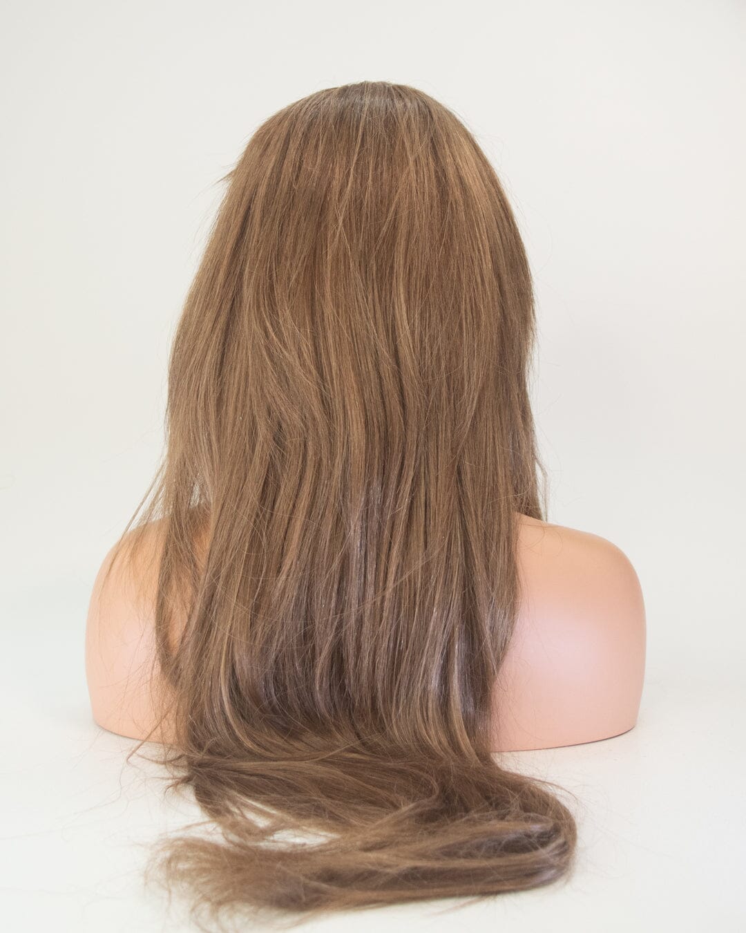 Brown 90cm Synthetic Hair Wig