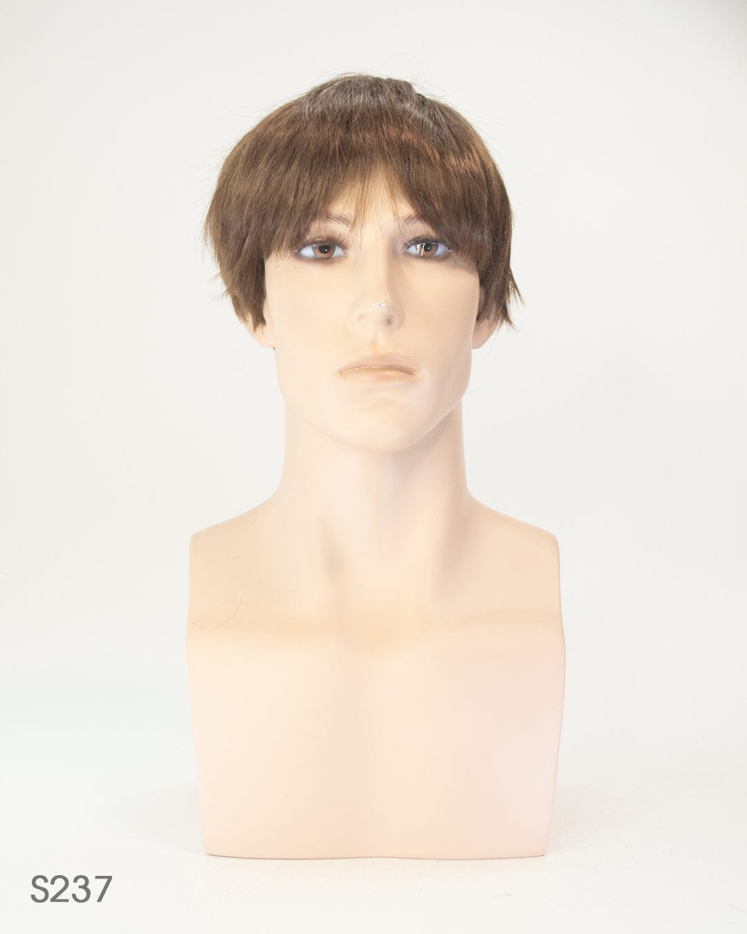 Brown Short Synthetic Hair Wig