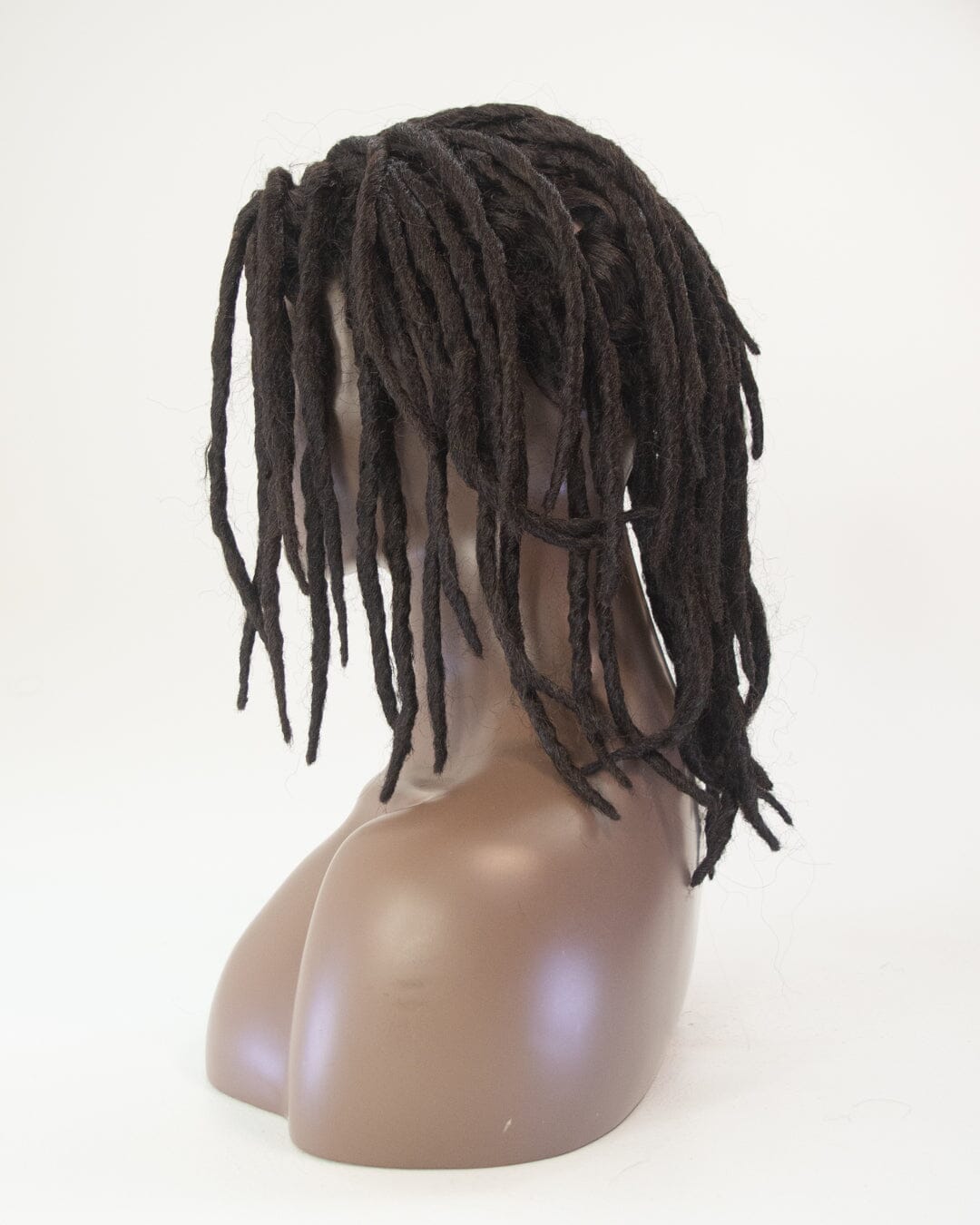 Dark Brown 45cm Synthetic Dreadlocked Hair Wig