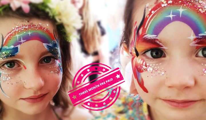 Learn to Face Paint - The Basics - 3 Month Program