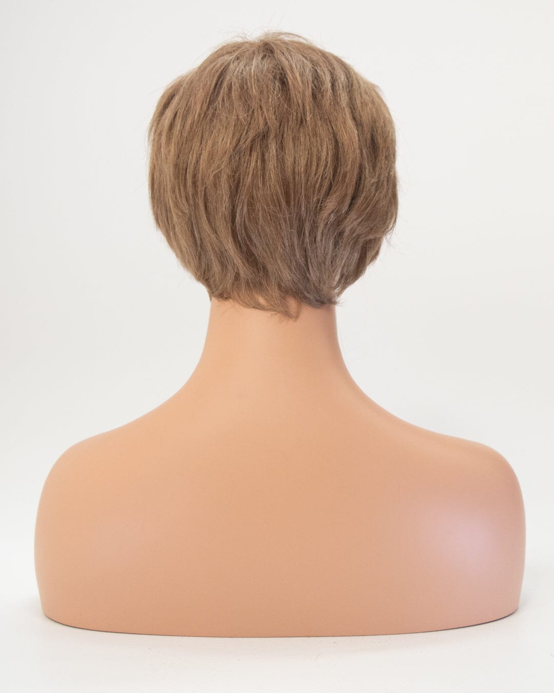 Light Brown Short Synthetic Hair Wig