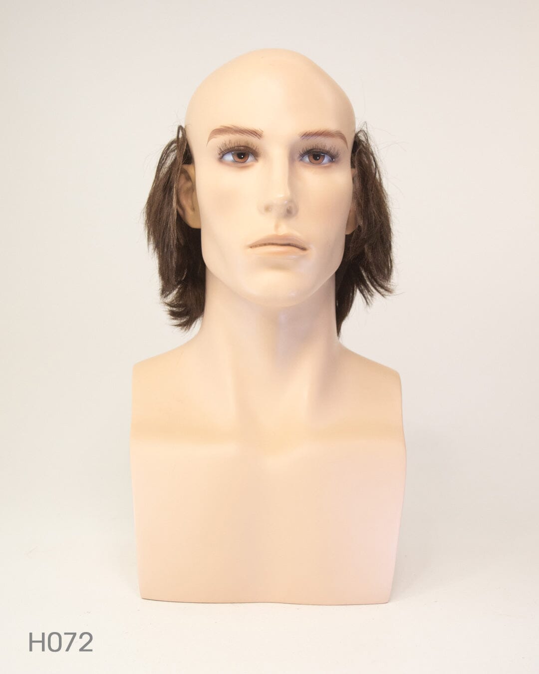 Med Brown Short Lace Front Human Hair Wig