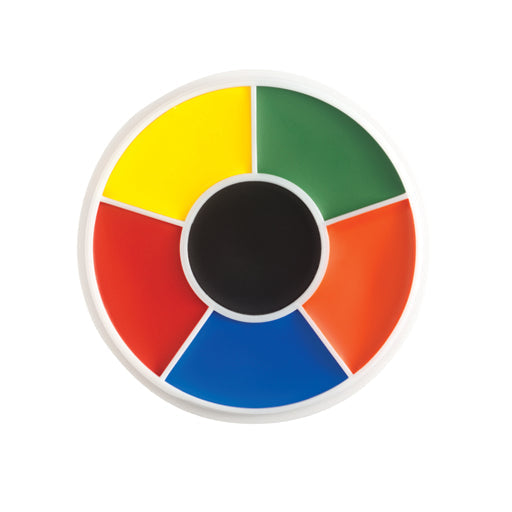 Ben Nye Rainbow Wheel creme colour palette