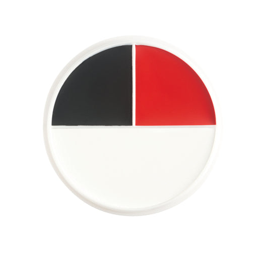 Ben Nye Red Black and White Wheel