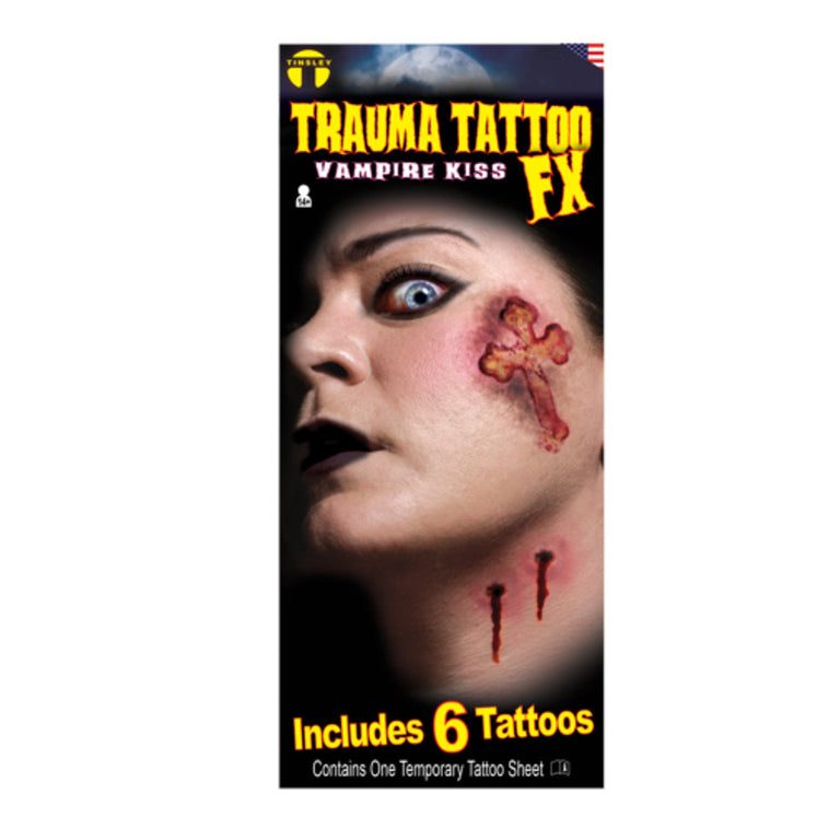 Temporary Tattoos- Vampire Kiss