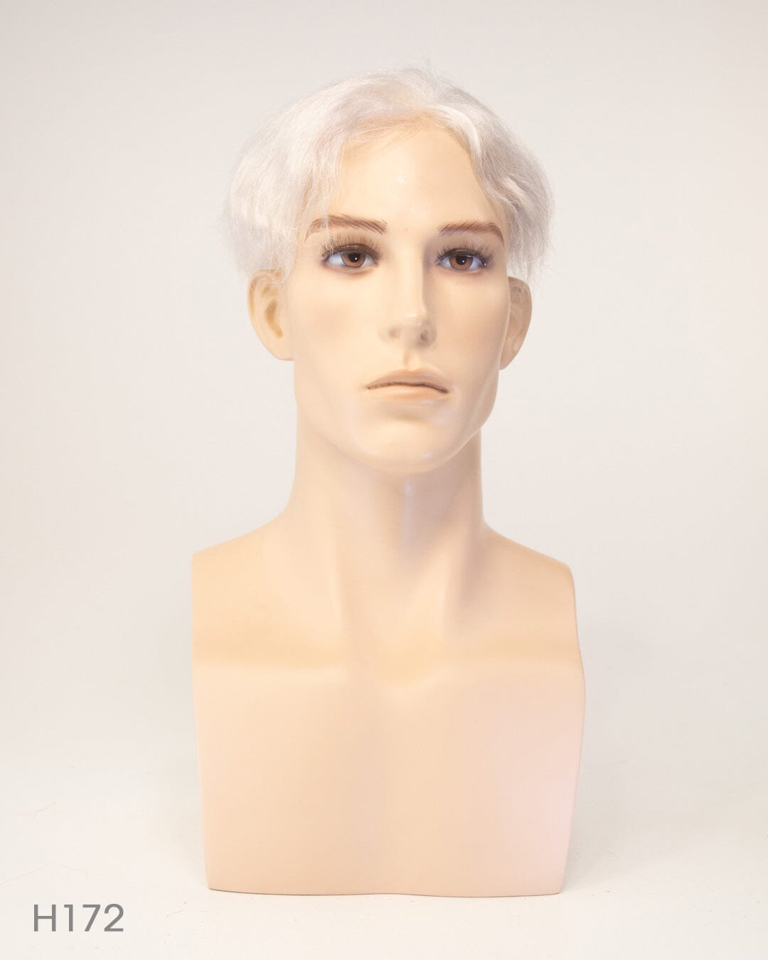 White Short Lace Front Human Hair Wig