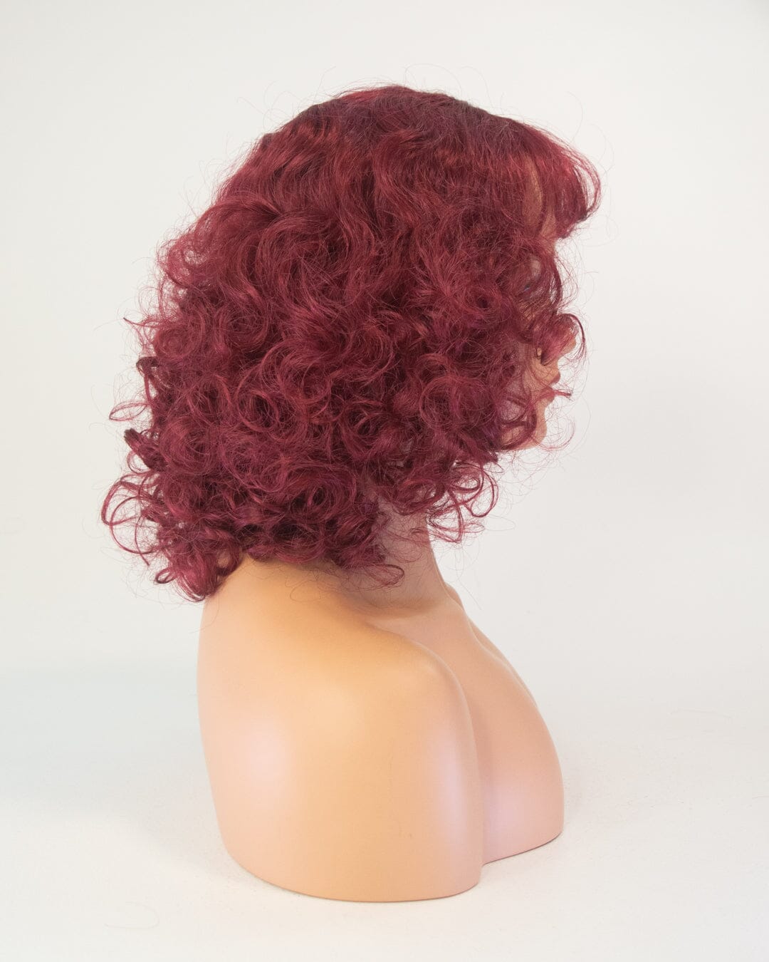 Wine Red 35cm Synthetic Hair Wig