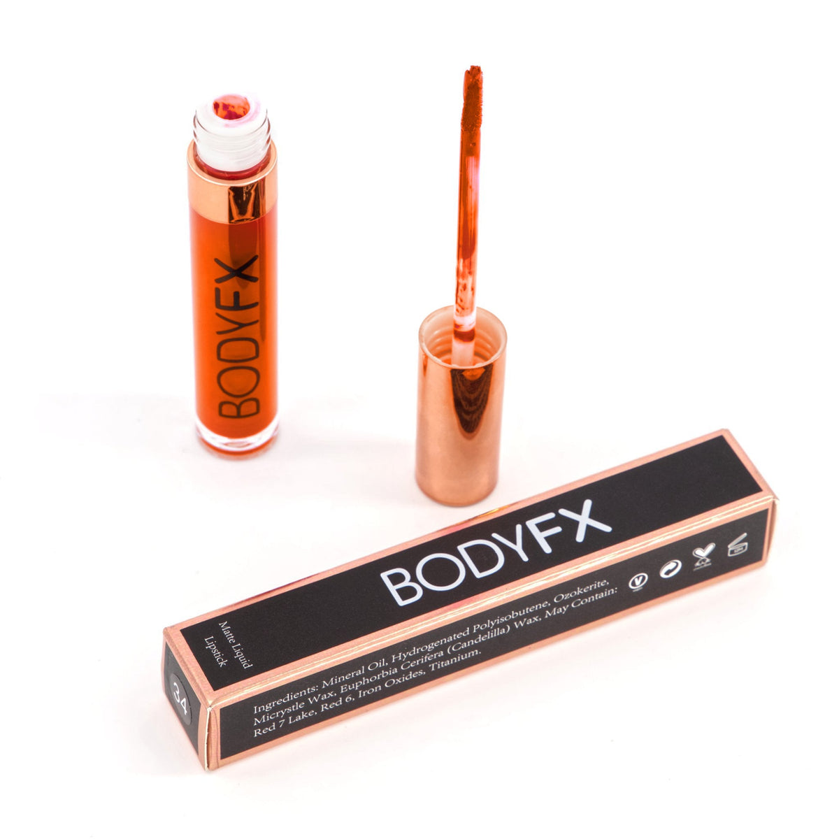 BODYFX LIQUID LIPSTICK - ORANGE