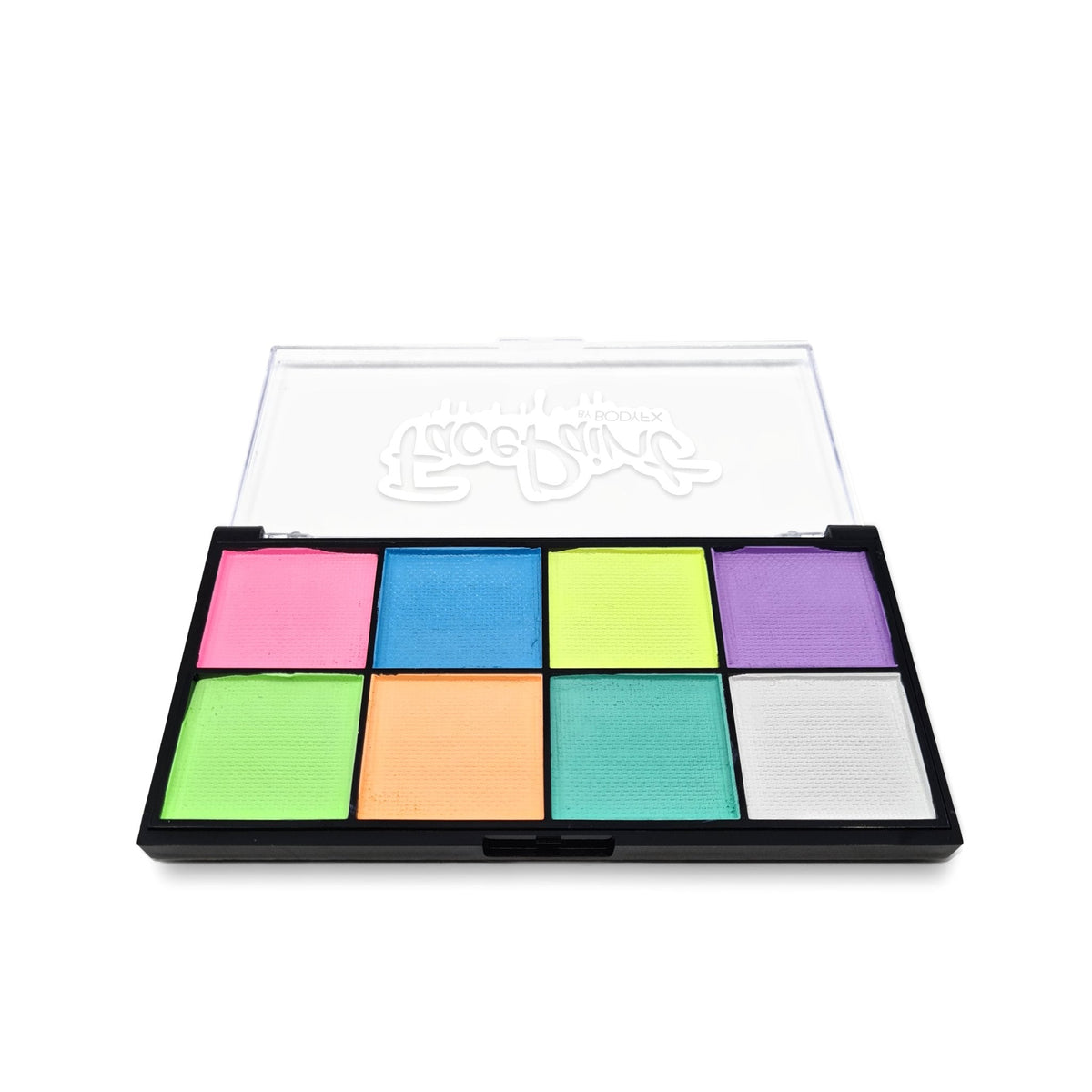 Pastel Neon face paint palette