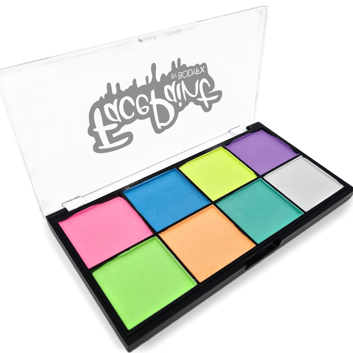 Pastel Neon face paint palette