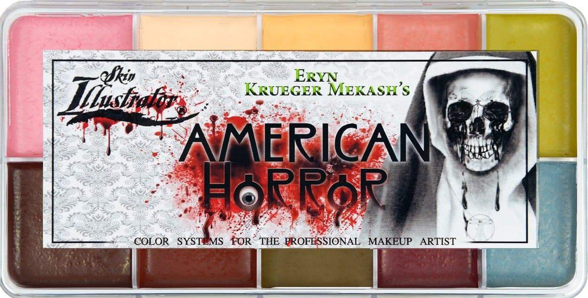 SKIN ILLUSTRATOR ALCOHOL PALETTE: AMERICAN HORROR