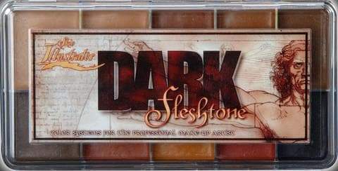 SKIN ILLUSTRATOR ALCOHOL PALETTE: DARK FLESHTONE