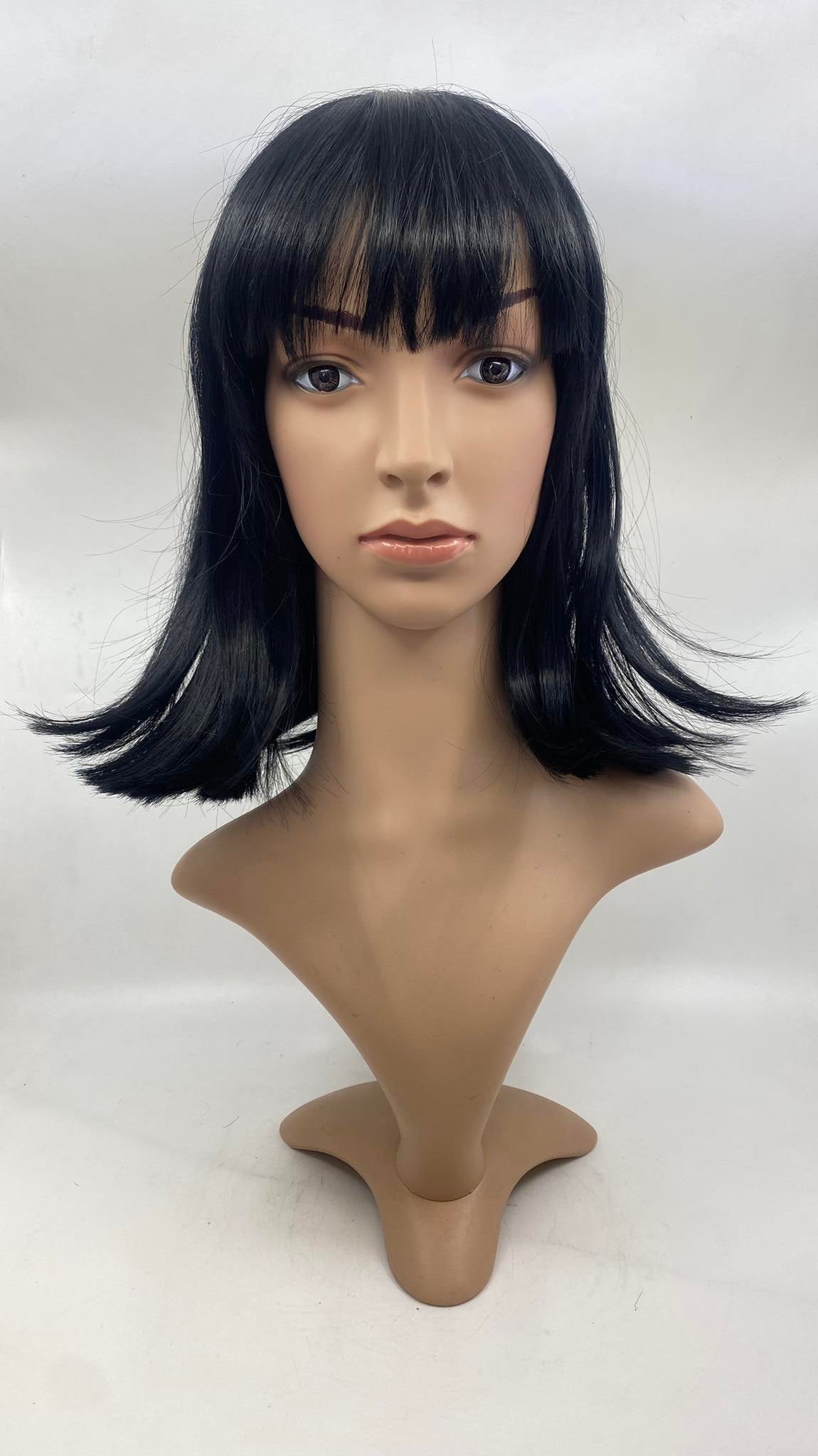 WIG- SHORT BLACK BOB